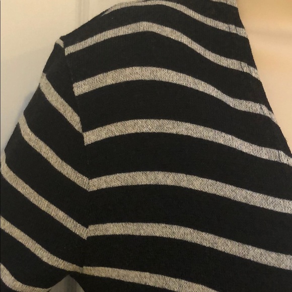 LAST 1! BLACK & GREY KNIT DUSTER/ CARDIGAN - Picture 5 of 8